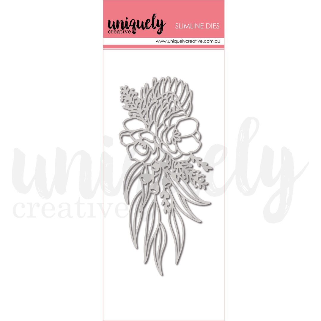 Uniquely Creative Slimline Die - Protea Bouquet