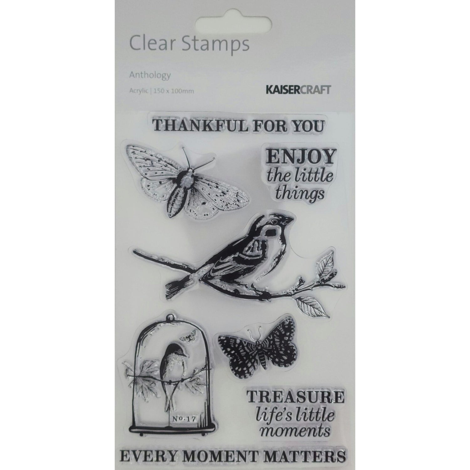 Kaisercraft Acrylic Stamp - Anthology