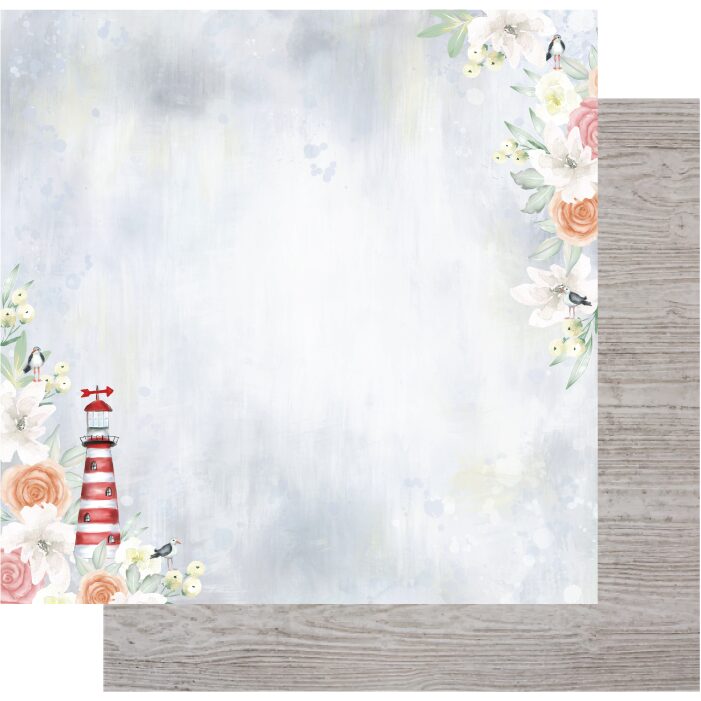 Uniquely Creative Ocean Breeze - Lighthouse Flowers Paper