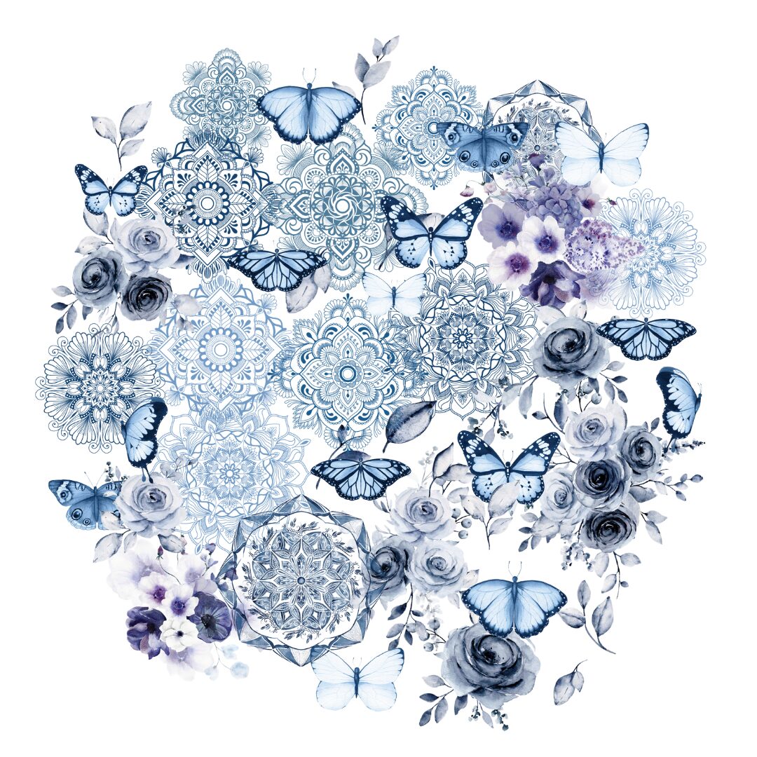 Uniquely Creative Vellum Creative Cuts - Moody Blues