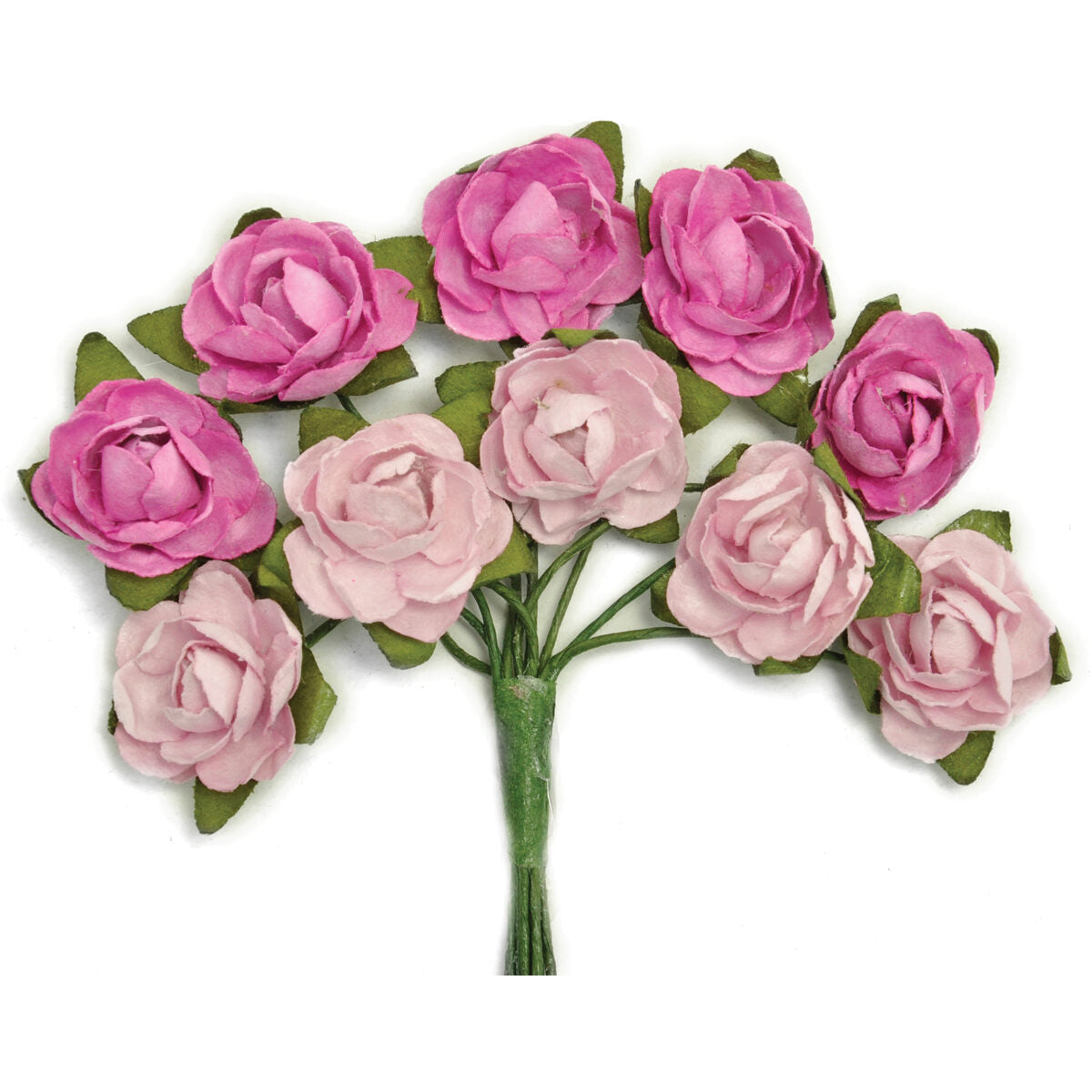 Kaisercraft Mini Paper Blooms - Fuchsia
