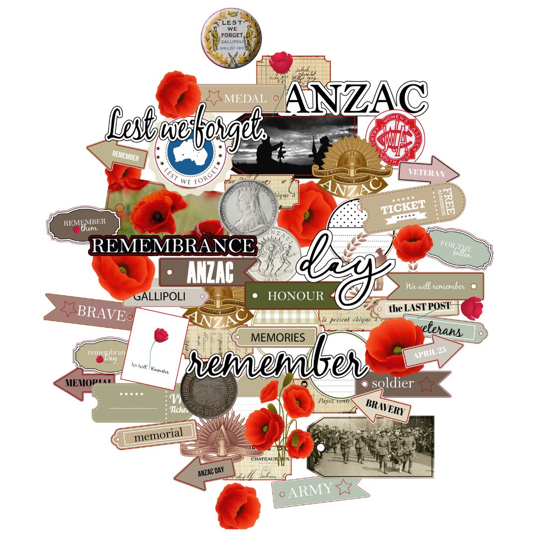 Uniquely Creative - Creative Cuts - ANZAC