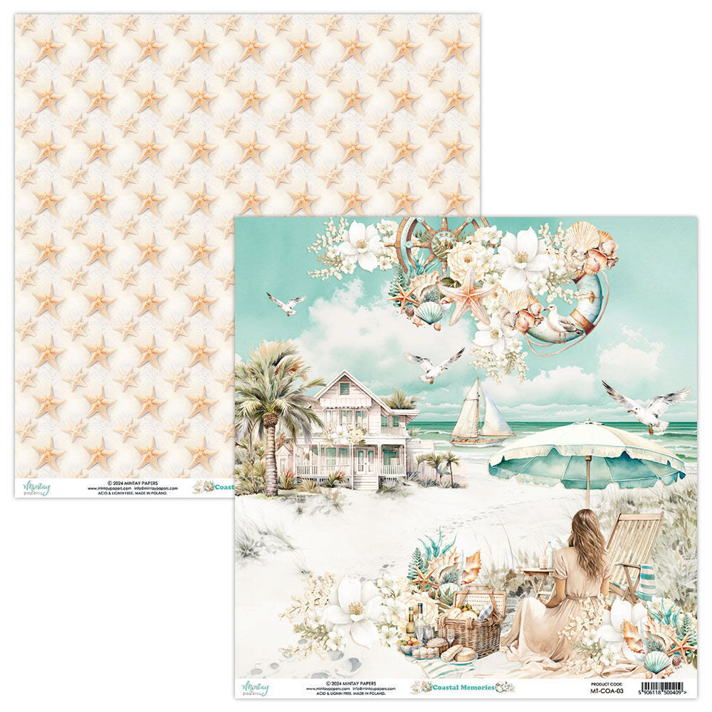 Mintay 12x12' Paper - Coastal Memories - MT-COA-03