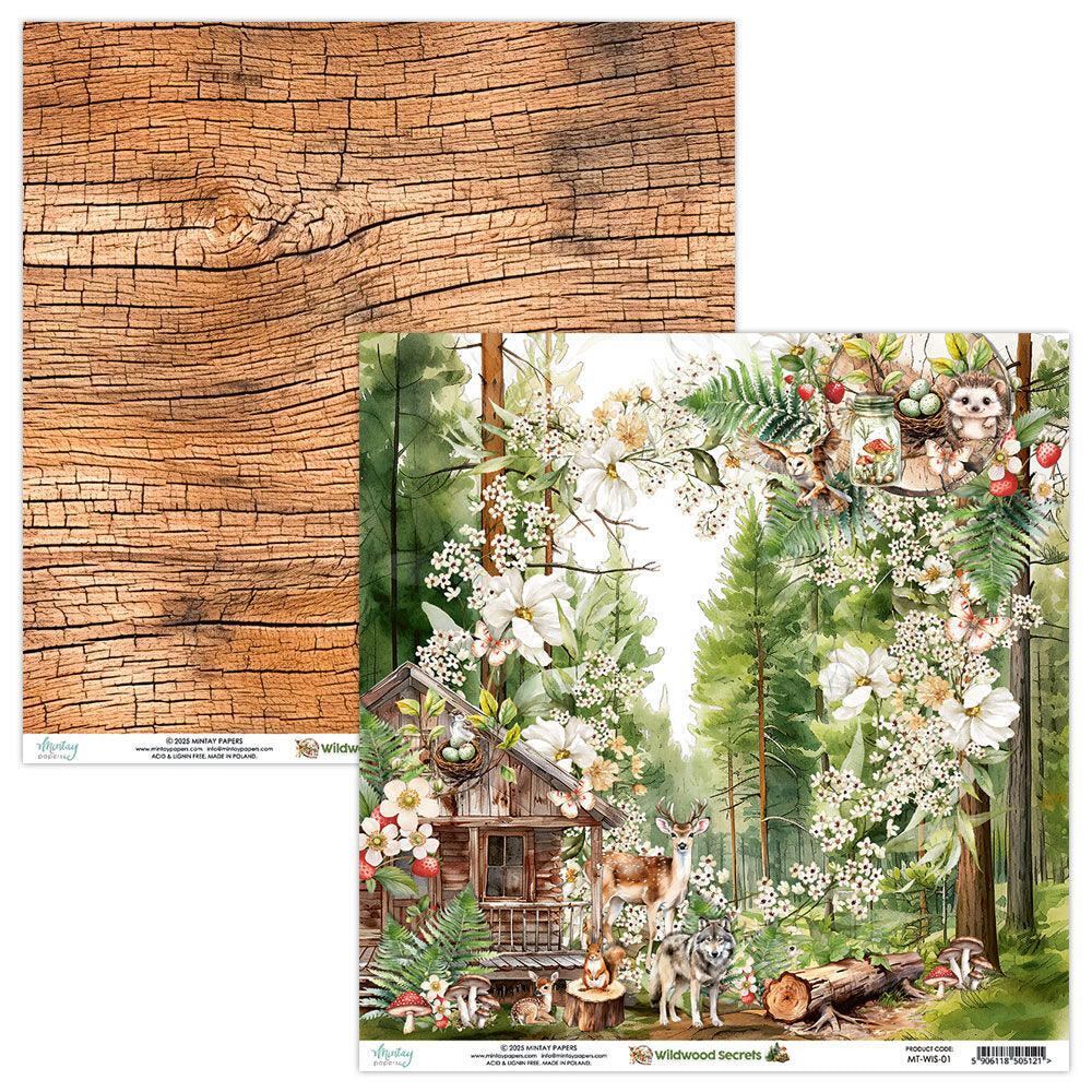 Mintay Wildwood Secrets 12x12 Paper - MT-WIS-01
