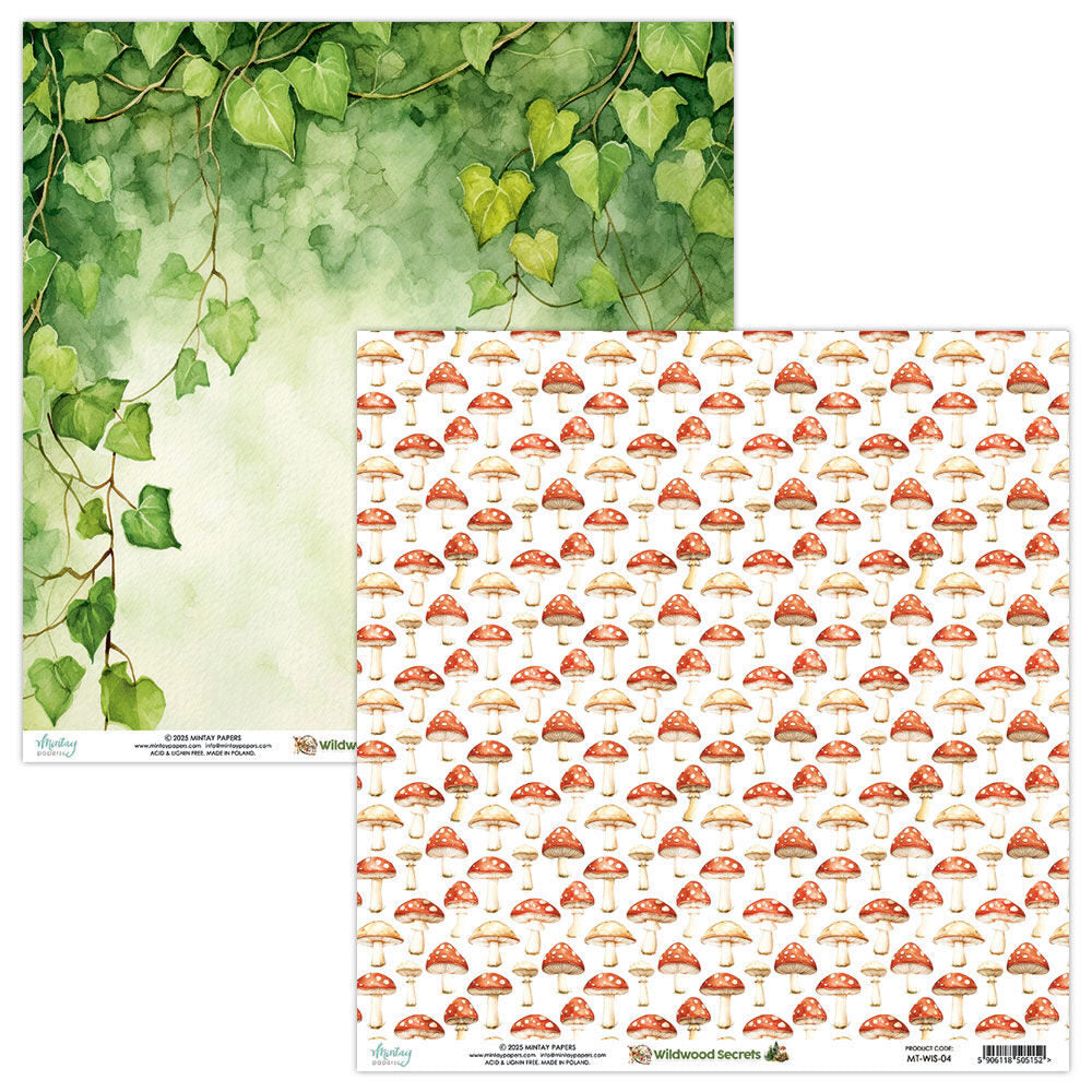 Mintay Wildwood Secrets 12x12 Paper - MT-WIS-04