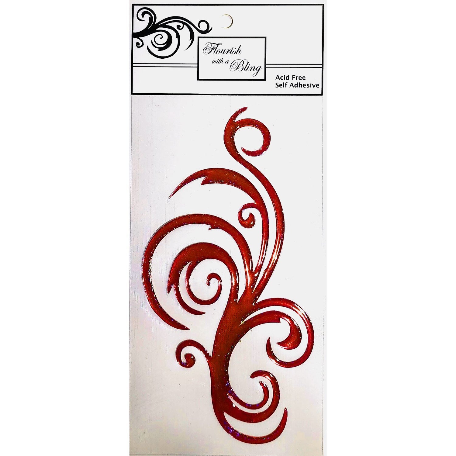 FWAB Jasmine Laser Flourish - Red