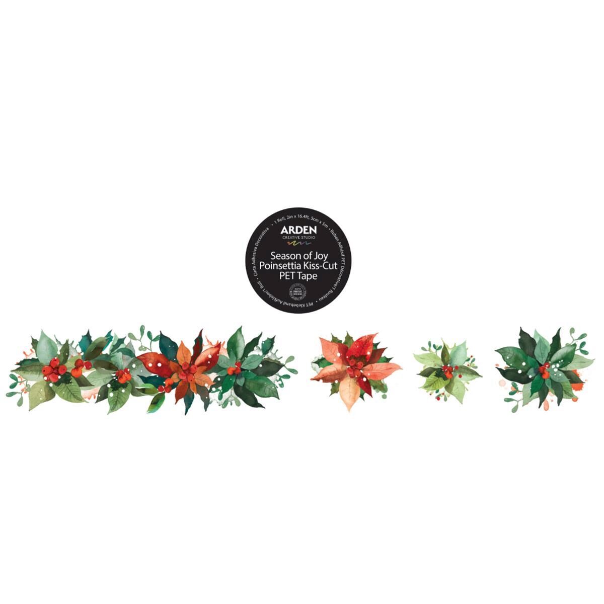 Arden Creative Studio PET Tap Rolls - Filmstrip Kiss-Cut Season of Joy