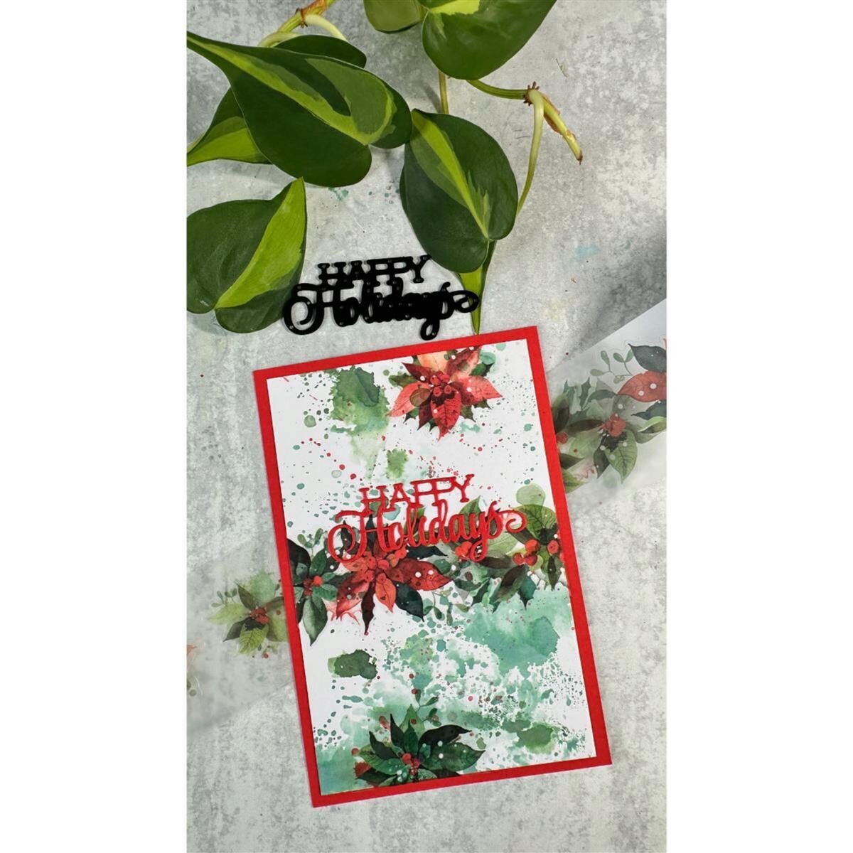 Arden Creative Studio PET Tap Rolls - Filmstrip Kiss-Cut Season of Joy