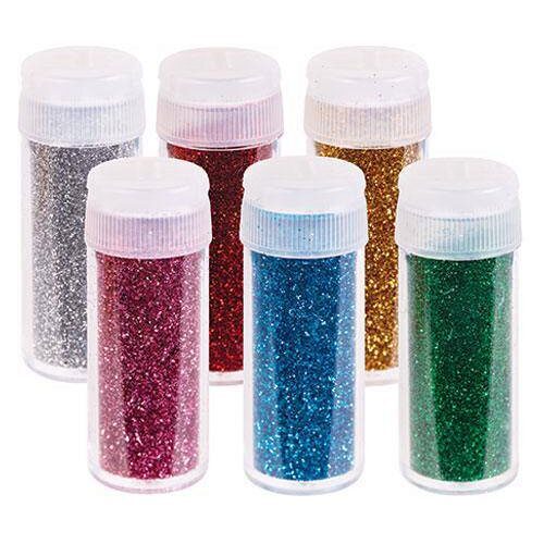 ECO by Zart Bio-Glitter - 6 Assorted Colours